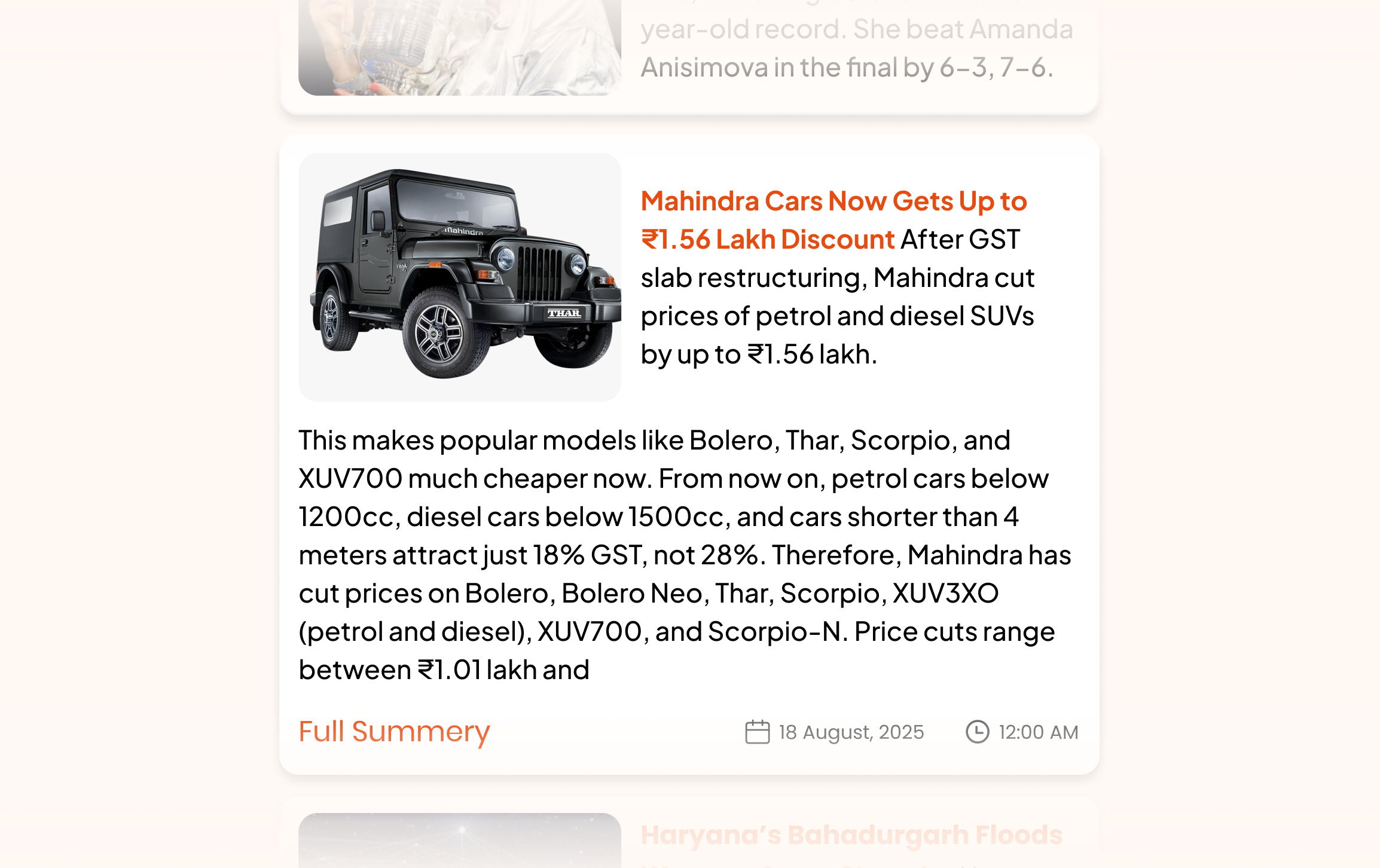 Explore our new feature:<br /><span>2-Line News</span>