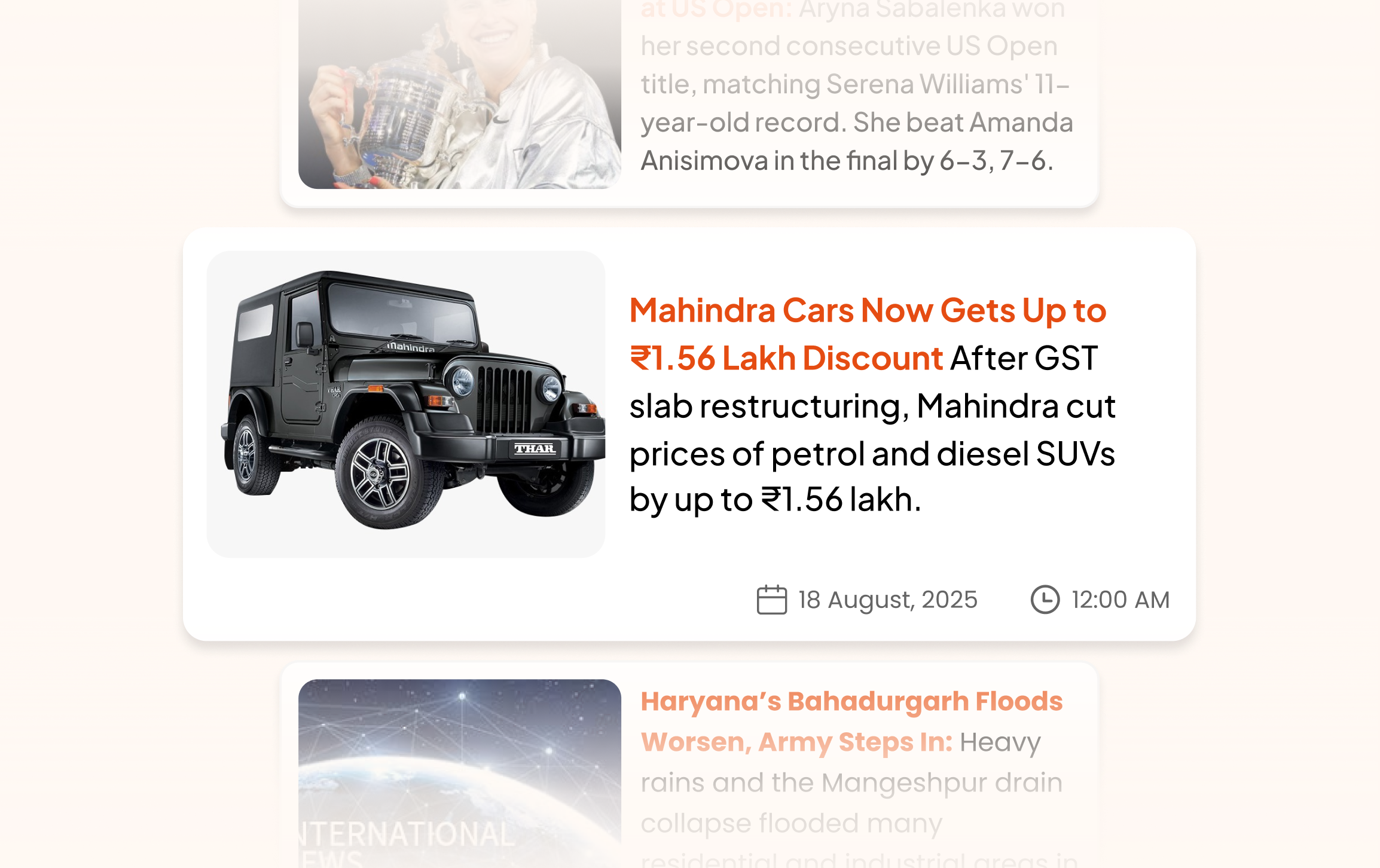 Your news, simplified: Discover the <span>Latest News</span> of the day.